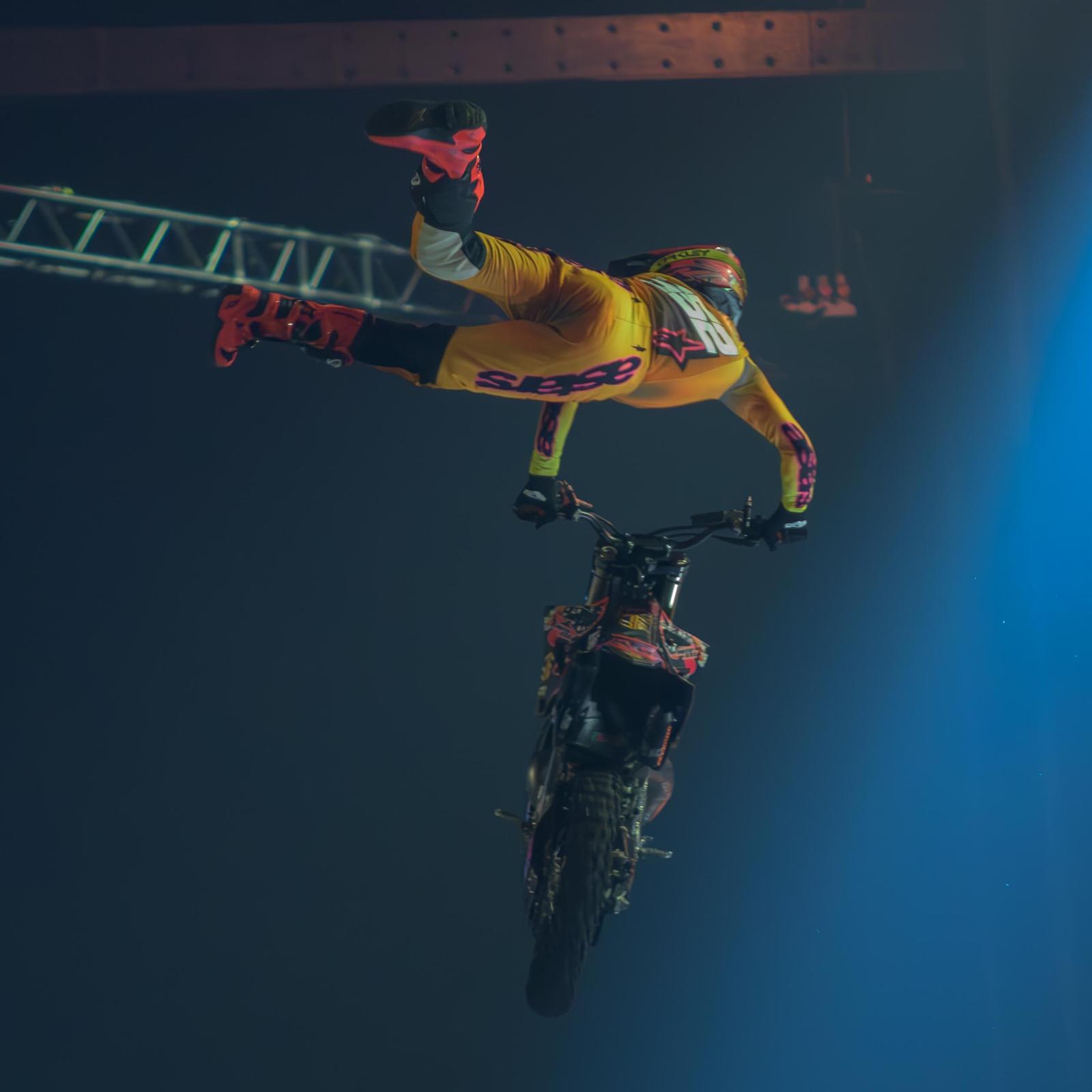 Freestyle motocross at Masters of Dirt